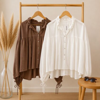 BLUSA DE LINO "AVA"
