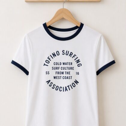 REMERA ALGODÓN ELASTIZADO "TOFINO SURFING"